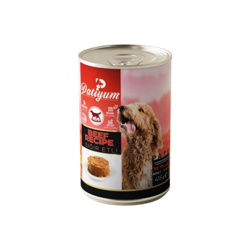 Patiyum Beef Pate Wet Dog Food 400g
