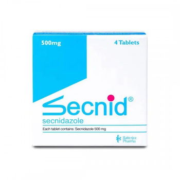 Batterjee Pharma Secnidazole Tablets 500mg 4 Count