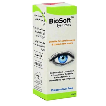 Biosoft Preservative-Free Eye Drops 10ml