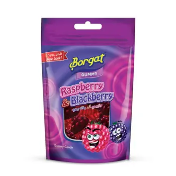 Borgat Raspberry & Blackberry Gummy Candy 25g