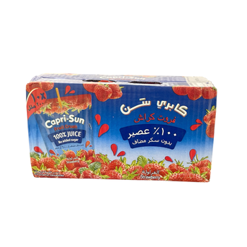 Capri Sun Strawberry Fruit Crush Drink 10x200ml