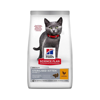Hill's Science Plan Sterilized Kitten Chicken Food 1.5kg