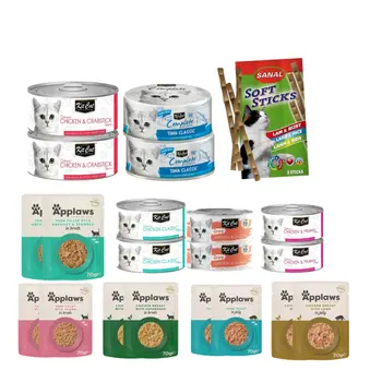 بوكس النخبة نكهات مختارة للقطط المميزة 1حزمة