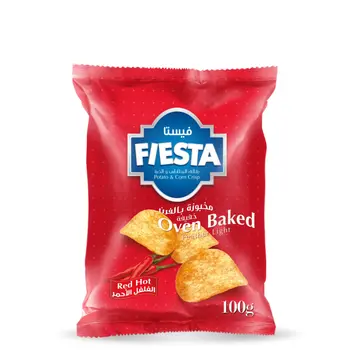 Fiesta Red Hot Oven-Baked Chips 100g