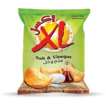 بطاطس اكسل دوبلكس خل وملح 25 جم