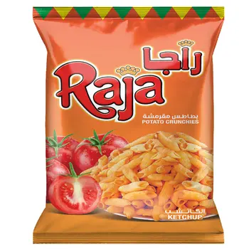 Raja Ketchup Potato Crunchies 60g