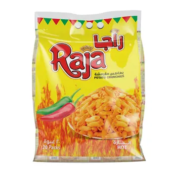 Raja Hot Potato Crunchies 20x12g