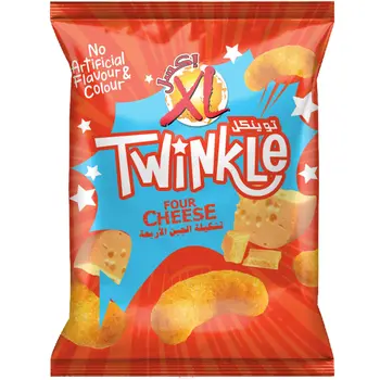 اكسل توينكل منتفخات الذره بالاجبان الاربعة  200جرام