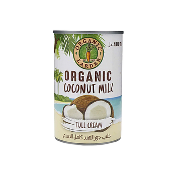 Organic Larder Coconut Milk Full Cream 400 Ml