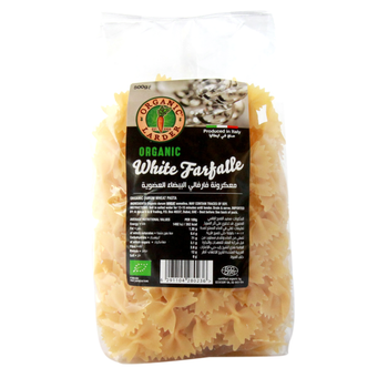 Organic Larder White Farfalle 500g