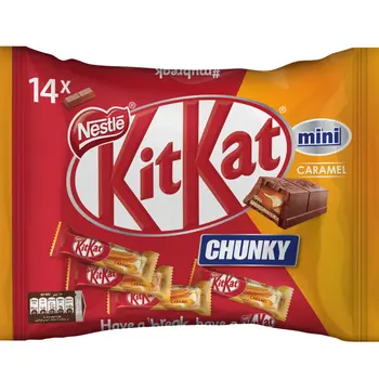 Nestlé KitKat Chunky Caramel Mini 250g