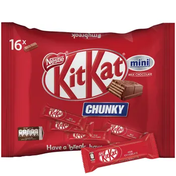 Nestlé KitKat Chunky Mini Milk Chocolate 250g