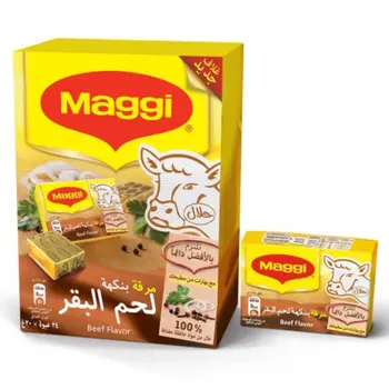 ماجي مكعبات مرقة بنكهة لحم البقر 24 × 20جرام