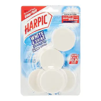 Harpic Aqua White & Shine Toilet Cleaner 5 pcs
