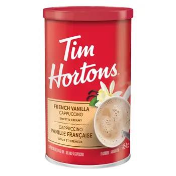 Tim Hortons French Vanilla Cappuccino 454g