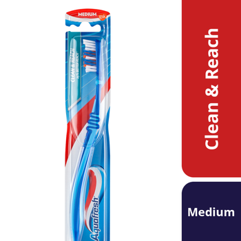 فرشاة أسنان أكوافريش تنظيف و وصول متوسطة