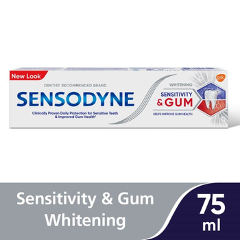 سنسوداين معجون أسنان لحساسية الأسنان ومشاكل اللثة والتبييض 75مل