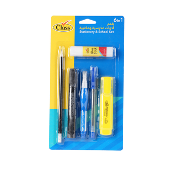 Class Back to School Stationery Pack 6-in-1