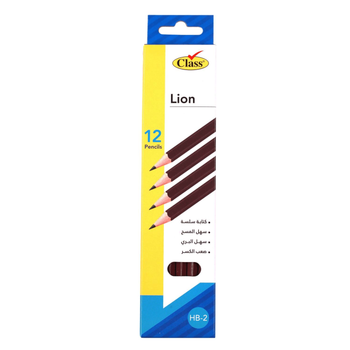 كلاس أقلام رصاص HP-2 مجموعة من 12 قلم