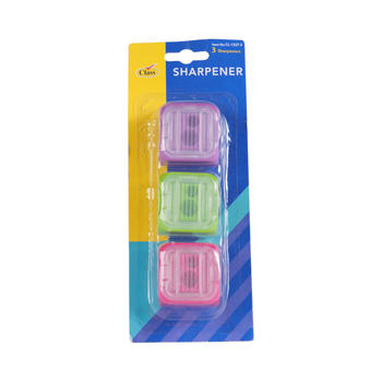 Class Manual Pencil Sharpeners 3-Pack