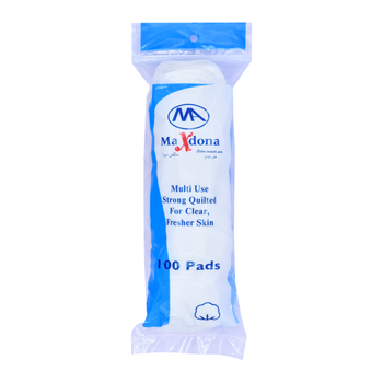Maxdona Strong Quilted Cotton Pads 100 Pieces
