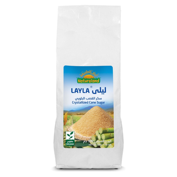 Natureland Layla Organic Crystallized Cane Sugar 500g