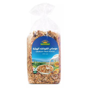 Natureland Organic Crunchy Fruit Muesli 500g