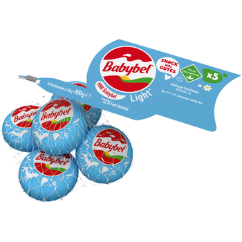 Mini Babybel Light Cheese 5 Portions x 20g