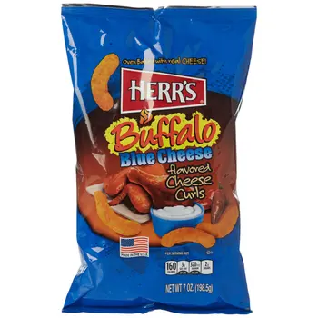 Herr's Buffalo Blue Cheese Curls 198.5g