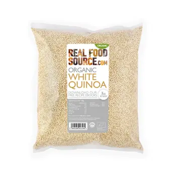 Real Food Source Organic White Quinoa 1kg