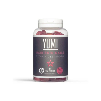 Yumi Hair Skin Nails Vitamin Berries Gummies 60 Pieces