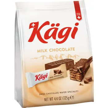 Kägi Classic Milk Chocolate Mini Wafers 125g