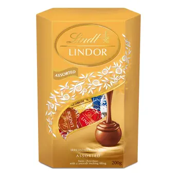 Lindt Lindor Assorted Chocolate Balls 200g