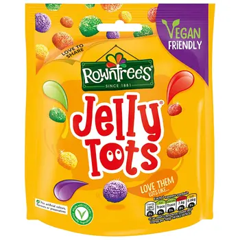 Rowntrees Jelly Tots Vegan-Friendly 150g