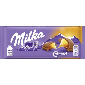 Milka Caramel Chocolate 100g