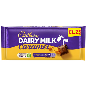 Cadbury Dairy Milk Caramel Chocolate 120g