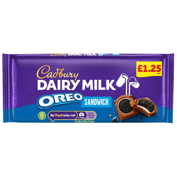 كادبوري بار ديري ميلك ساندوتش أوريو  96 جم