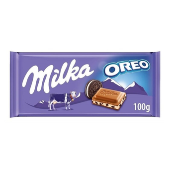 ميلكا شوكولاتة بالأوريو 100 جرام