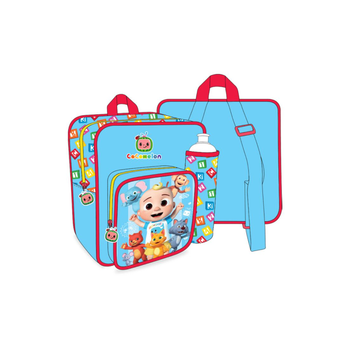 Cocomelon Blue School Backpack Set 11-inch