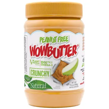 Wow Butter Crunchy Peanut-Free Spread 500g
