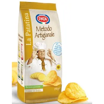 Pata Reduced Fat Salt Chips Gluten-Free 150g