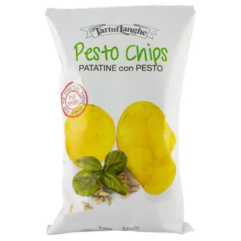 Tartuflanghe Pesto Chips 100g