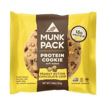 Munk Pack Peanut Butter Chocolate Chip Protein Cookies 84g