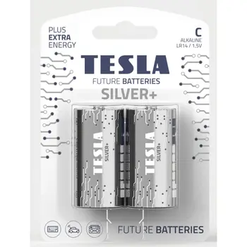 Tesla Future Batteries Alkaline LR14 2x2 pcs