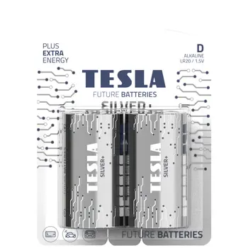 Tesla Future Batteries Alkaline LR20 2-Pack