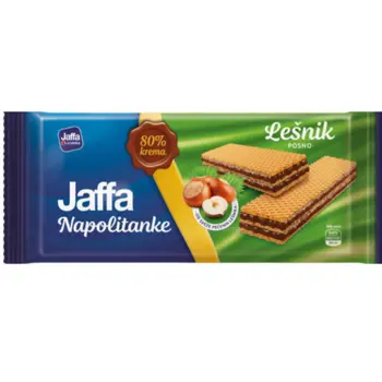 Jaffa Wafers Hazelnuts 187g