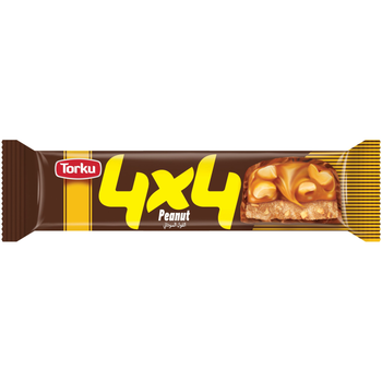 توركو نوجا بالكراميل و الفول السوداني مغطى بالشوكولاته 45 جرام