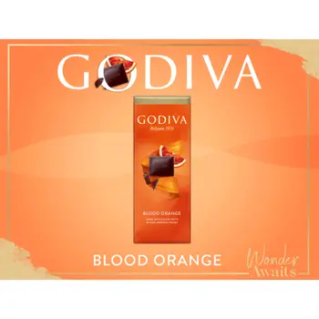 Godiva Blood Orange Dark Chocolate 90g