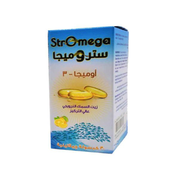 Stromega Omega-3 Softgel Caps 30 Count
