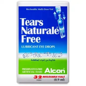 Alcon Tears Naturale Lubricant Eye Drops 0.9ml